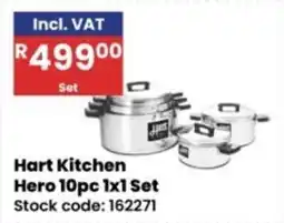 Africa Cash and Carry Hart Kitchen Hero 10pc 1x1 Set offer