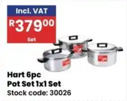 Africa Cash and Carry Hart 6pc Pot Set offer