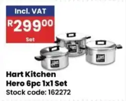 Africa Cash and Carry Hart Kitchen Hero 6pc 1x1 Set offer