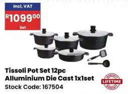 Africa Cash and Carry Tissoli Pot Set 12pc offer