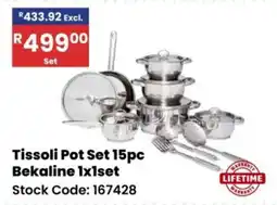 Africa Cash and Carry Tissoli Pot Set 15pc Bekaline offer
