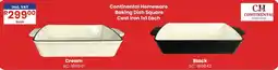 Africa Cash and Carry Continental Homeware Baking Dish Square Cast Iron offer