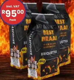 Africa Cash and Carry Best Braai Briquettes offer