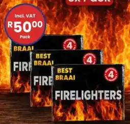 Africa Cash and Carry Best Braai Firelighters offer