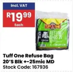 Africa Cash and Carry Tuff One Refuse Bag offer