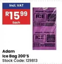Africa Cash and Carry Adam Ice Bag 200'S offer