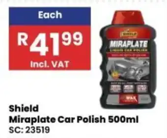 Africa Cash and Carry Shield Miraplate Car Polish offer