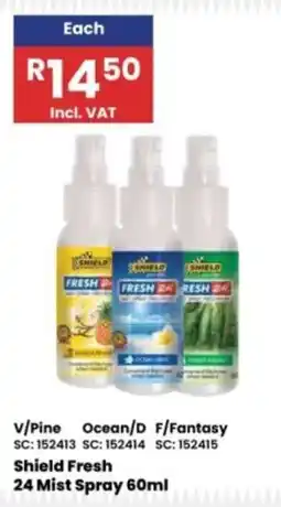 Africa Cash and Carry Shield Fresh 24 Mist Spray offer