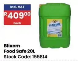 Africa Cash and Carry Blixem Food Safe 20L offer