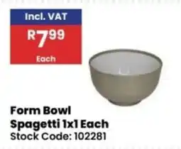 Africa Cash and Carry Form Bowl Spaghetti offer