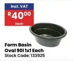 Africa Cash and Carry Form Basin offer