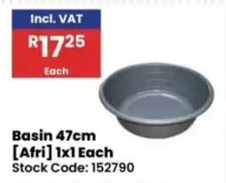 Africa Cash and Carry Basin 47cm [Afri] offer