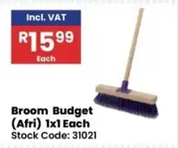 Africa Cash and Carry Broom Budget (Afri) offer