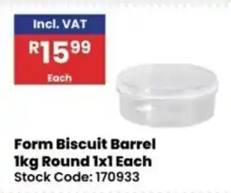 Africa Cash and Carry Form Biscuit Barrel offer