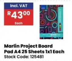 Africa Cash and Carry Marlin Project Board Pad A4 offer