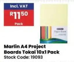 Africa Cash and Carry Marlin A4 Project Boards Tokai offer