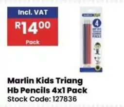 Africa Cash and Carry Marlin Kids Triang Hb Pencils offer