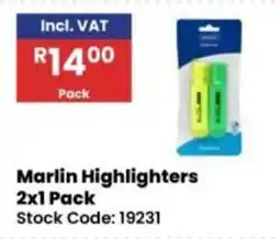 Africa Cash and Carry Marlin Highlighters offer