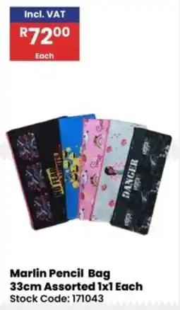 Africa Cash and Carry Marlin Pencil Bag Assorted offer