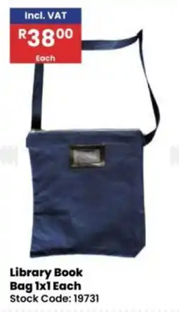 Africa Cash and Carry Library Book Bag offer