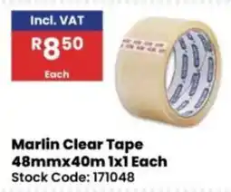 Africa Cash and Carry Marlin Clear Tape offer