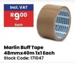 Africa Cash and Carry Marlin Buff Tape offer