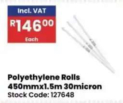 Africa Cash and Carry Polyethylene Rolls offer