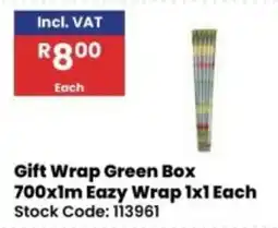 Africa Cash and Carry Gift Wrap Green Box offer