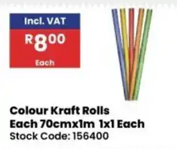 Africa Cash and Carry Colour Kraft Rolls offer