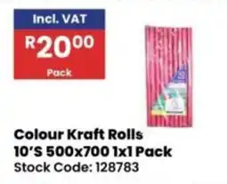 Africa Cash and Carry Colour Kraft Rolls offer