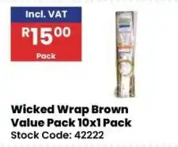 Africa Cash and Carry Wicked Wrap Brown offer