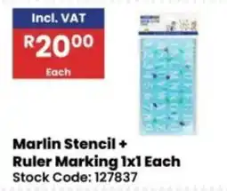 Africa Cash and Carry Marlin Stencil + Ruler Marking offer