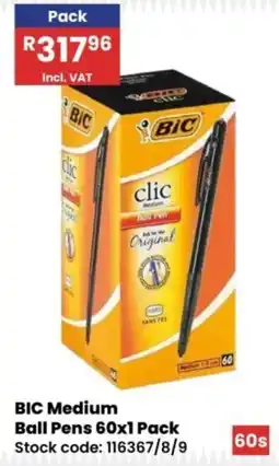 Africa Cash and Carry BIC Medium Ball Pens offer