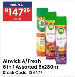 Africa Cash and Carry Airwick A/Fresh Assorted offer