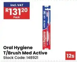Africa Cash and Carry Oral Hygiene T/Brush Med Active offer