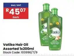 Africa Cash and Carry Vatika Hair Oil Assorted offer