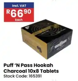 Africa Cash and Carry Puff 'N Pass Hookah Charcoal Tablets offer