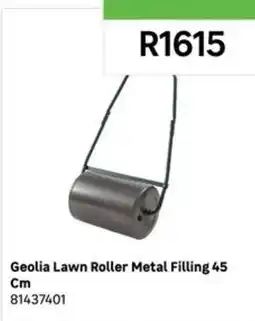 Leroy Merlin Geolia Lawn Roller Metal Filling offer