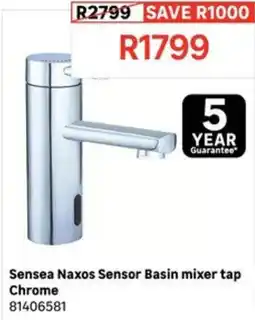 Leroy Merlin Sensea Naxos Sensor Basin mixer tap Chrome offer