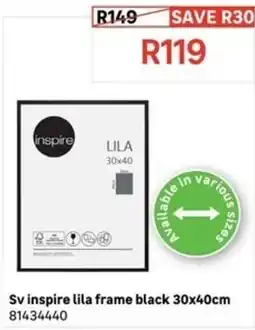 Leroy Merlin Sv inspire lila frame black offer