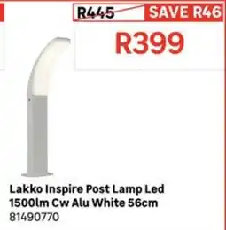 Leroy Merlin Lakko Inspire Post Lamp Led offer