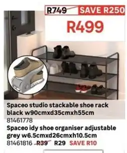 Leroy Merlin Spaceo studio stackable shoe rack offer