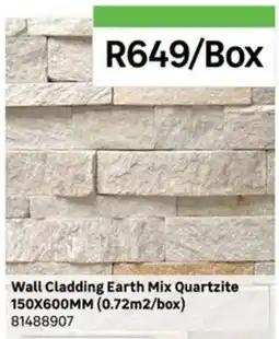 Leroy Merlin Wall Cladding Earth Mix Quartzite offer