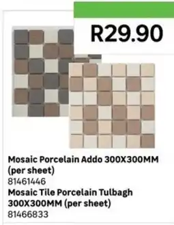 Leroy Merlin Mosaic Porcelain Addo offer