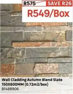 Leroy Merlin Wall Cladding Autumn Blend Slate offer