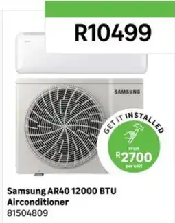 Leroy Merlin Samsung AR40 12000 BTU Airconditioner offer