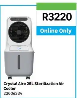 Leroy Merlin Crystal Aire 25L Sterilization Air Cooler offer