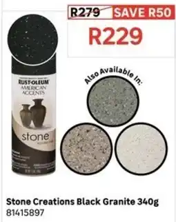 Leroy Merlin Rust-Oleum American Accents Stone Creations Black Granite offer