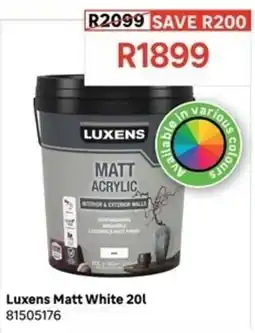 Leroy Merlin Luxens Matt White offer