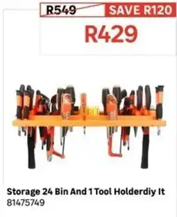 Leroy Merlin Storage 24 Bin And 1 Tool Holderdiy It offer